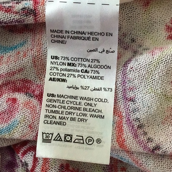 Chico’s colorful print cardigan - Picture 6 of 6